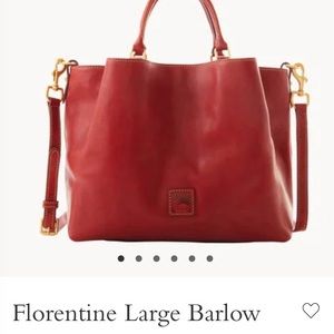 NEW!!! Dooney & Bourke Florentine Large Barlow - Red